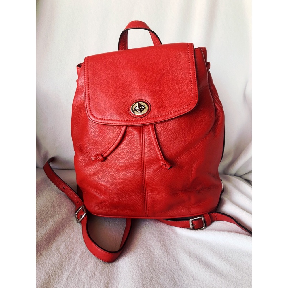 Coach Park Signature Leather Mini Backpack